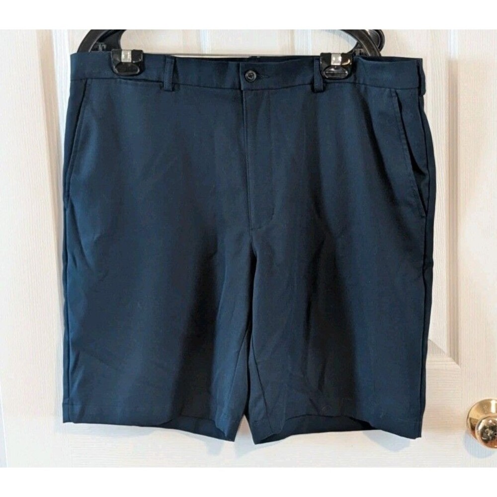 Ben Hogan Athleisure Performance Shorts Men's 40 Navy Blue‎ Solid Golf Casual